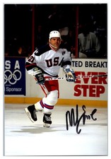 Mike Eruzione 1980 Team USA Miracle on Ice Hand Signed 4x6 Photo TC46-8723