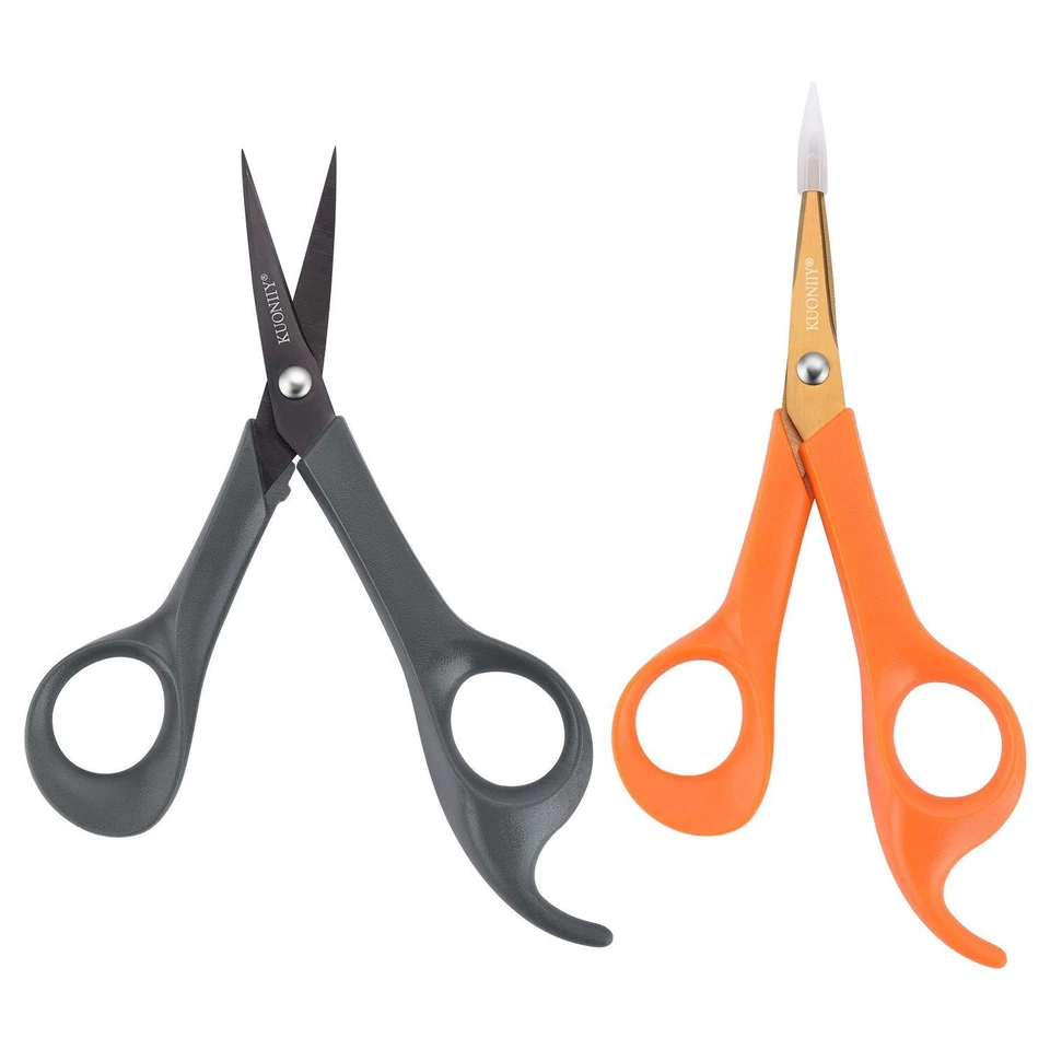 Micro-Tip Scissors, Precision Titanium Blades, 6 Inch Craft Detail Scissors I... - Image 4 of 4