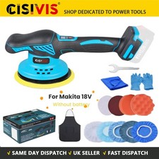 6"Cordless Rotary Car Polisher Buffer Sander Polishing machine For Makita 18V UK