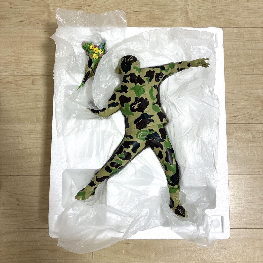 BRANDALISM × BAPE(R) FLOWER BOMBER ABC CAMO Ver Green Collab Action Figure Japan thumbnail 7