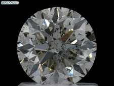 Round 1.01 CT Certificate GIA Natural Mined Diamond Loose I color SI2 clarity 3225.54 per carat