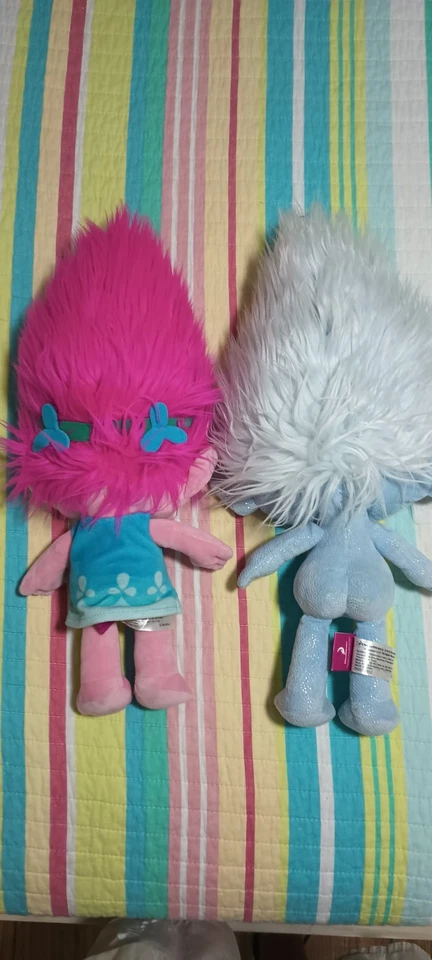 "Trolls de peluche Dreamworks Guy Diamond POPPY & GUY DIAMOND 16""" Foto 3 de 4