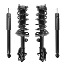 Front Complete Strut Assemblies & Rear Shocks for 2013-2018 Acura RDX