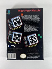 Puzznic for Nintendo NES Complete Cleaned and Play Tested