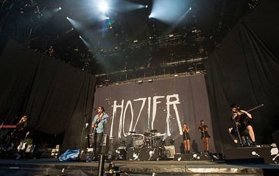 Andrew Hozier Byrne of Hozier performs at Piedmont Park during day- Old Photo 13