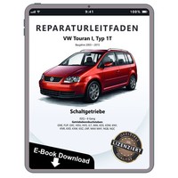 VW Touran 1T (03-15) 6 Gang Schaltgetriebe 02Q Kupplung Werkstatthandbuch Datei
