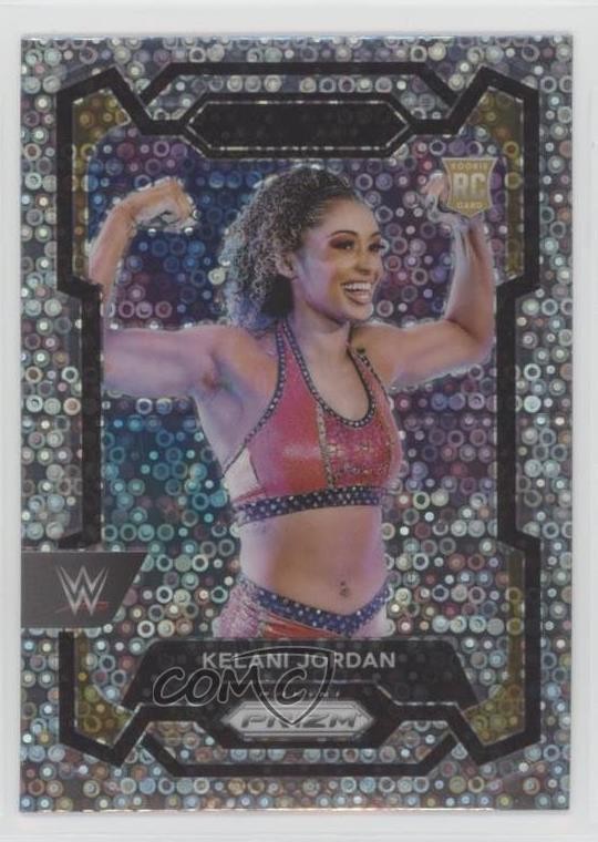 2024 Panini Prizm WWE Under Card Prizm Kelani Jordan #127 16q5