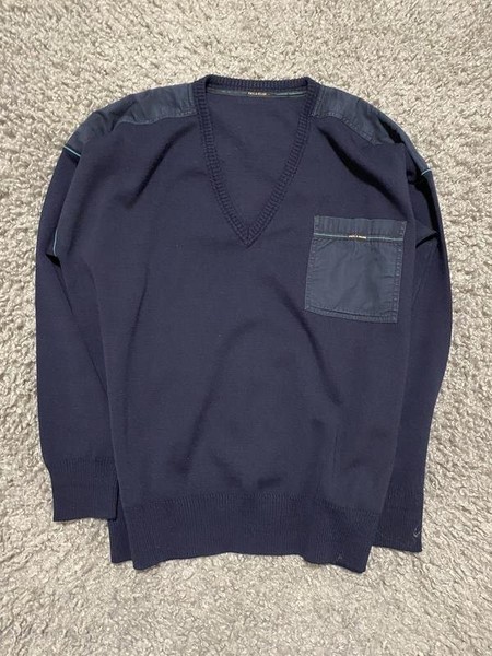 Men Paul & Shark Sweater Navy Acrylic 42 / XL / 50
