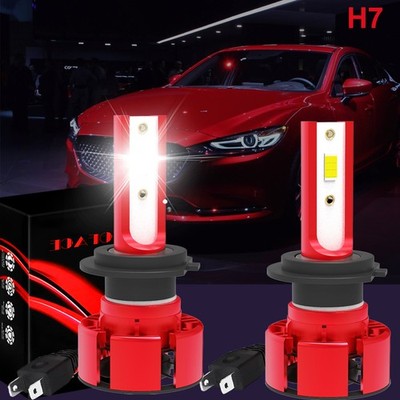 H7 Led Headlight Bulbs Upgrade Xenon White 6000k Car Low Dipped Beam Bulb 12v