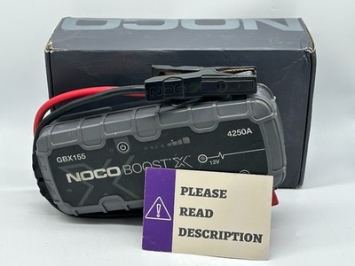 NOCO Boost X GBX155: 4250A UltraSafe Jump Starter - READ/FOR PARTS
