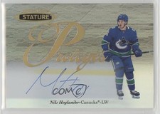 2020-21 Upper Deck Stature Proteges Auto Nils Hoglander #P-11 Auto 0k6y