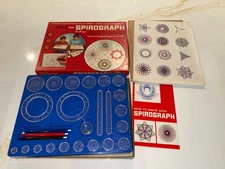 Vintage 1967 Kenner's #401 Spirograph Complete Set! Used, In Great Condition