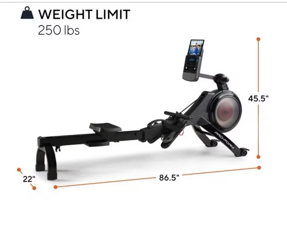 ProForm Pro Trainer 500, Remo con Pantalla de 5”, Soporte para Tableta Incorporado Foto 4 de 4