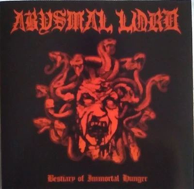 ABYSMAL LORD - Bestiary Of Immortal Hunger New, black metal, CD, Proclamation - Image 1 of 3