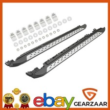 Trittbretter Flankenschutz Geeignet f&uuml;r Mercedes GLK X204 08-15 Keine ABE Silber