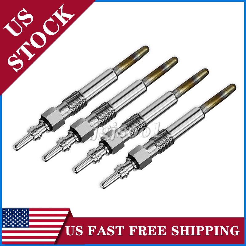 4Pcs Diesel Glow Plugs For Bosch Volkswagen Beetle Golf Jetta Passat 1.9L L4 New