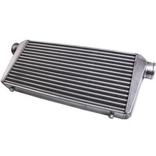 Aluminum Intercooler Universal 600 X 300 X 76mm 3 Io Silver 24x12x3
