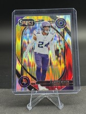 2024 Panini Select - Club Level Camryn Bynum #234 Red & Yellow Shock Prizm