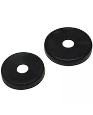 110mm Downpipe Underground Universal Drain Spigot Adaptor - Black