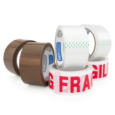 1687 Verpackungsbändern Sortimentpackung, 50 mm breit, 6 Stück Klebebandrolle...