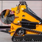 Unused Skid Steer Loader Equipped with 23.5HP B&S Engine Triangular Track — photo 5