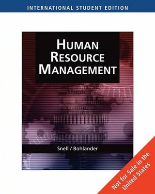 Managing Human Resources - Scott Snell