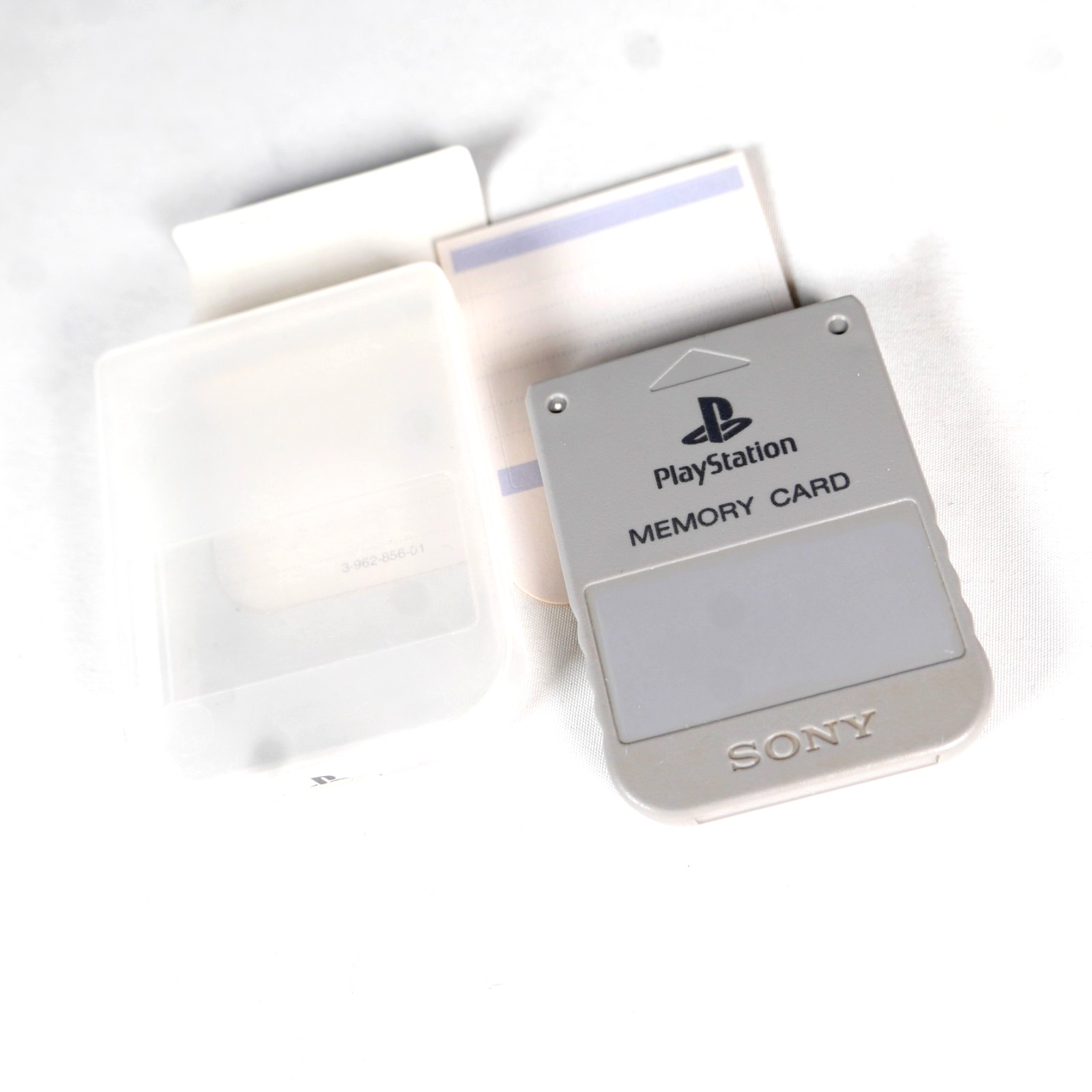 Carte Memoire Memory Card Sony Playstation PS1 Officiel SCPH-1020 Grey 4