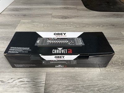 CHAUVET DJ OBEY40 D-Fi 2.4 Wireless DMX Controller 40-Channel Adjustable Effects