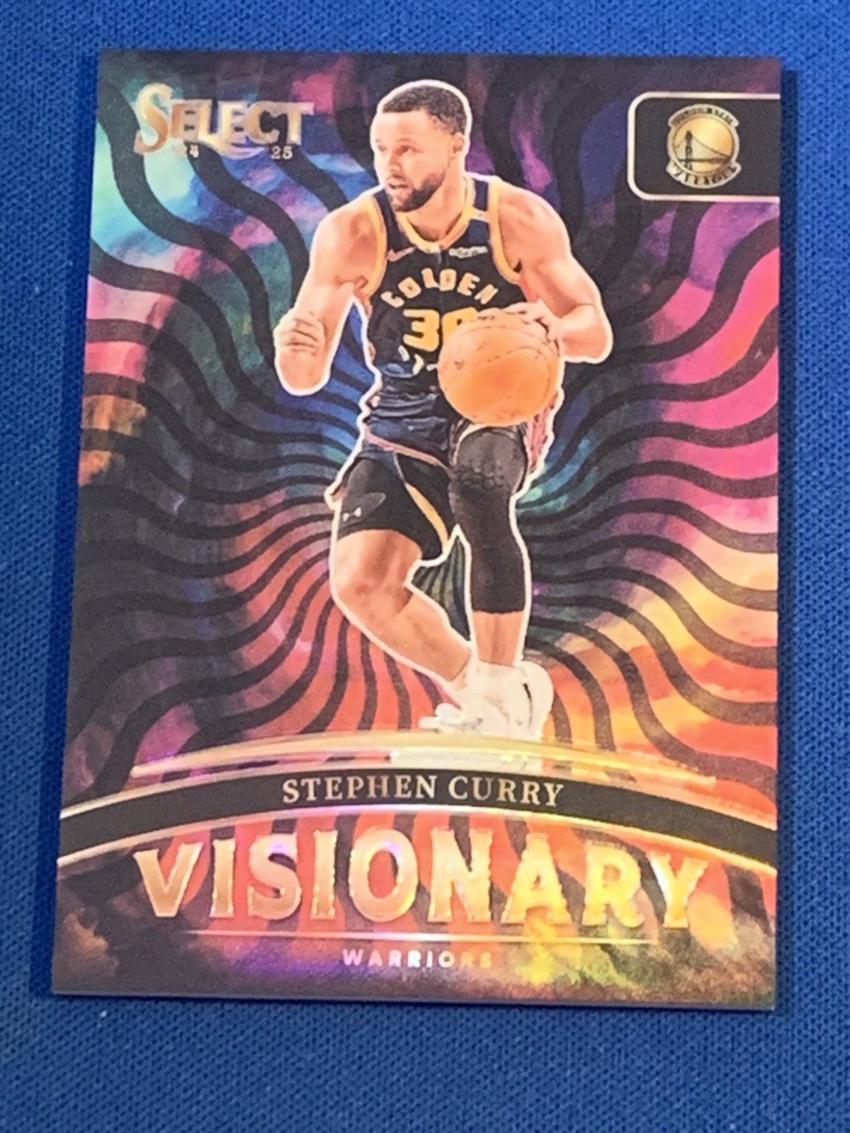 Stephen Curry, Golden State Warriors, 2024 Panini Select Visionary (Case Hit/SP)
