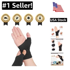 Versatile Thumb Compression Gloves for Arthritis, Gardening, and Sports - Unisex