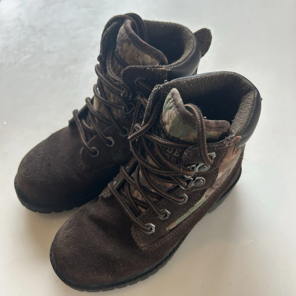 Botas para niños Faded Glory Advantage madera camuflaje talla 11 1/2 Foto 2 de 4