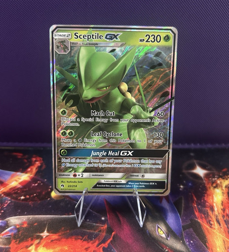 The Pokémon Company Sceptile GX Sm-Lost Thunder 22/214 Ultra Rare Holo
