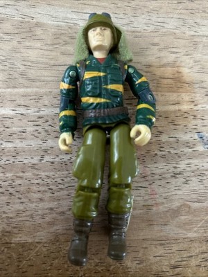 RARE 1988 Gi Joe DUSTY v2 TIGER FORCE Tight Joints No Elbow Cracks New O Ring UV