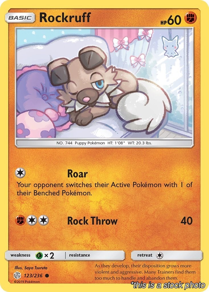Rockruff - 123/236 - SM - Cosmic Eclipse - LP