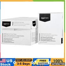 Amazon Basics Copy Paper 8.5x11, 20 lb, 92 Bright White, 10 Reams (5000 Sheets)