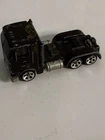 Hot Wheels Black Semi Truck  1986 Vintage Diecast