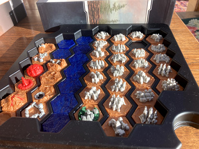 Terraforming Mars 3D 80 tiles - Gioco da tavolo personalizzato 80 tasselli