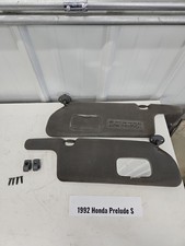 1992-1996 Honda Prelude Sun Visors Driver Passenger Side Left Right Set Oem 1992-1996 Honda Prelude Sun Visors Driver Passenger Side Left Right Set Oem