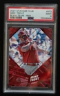 2021 Topps Stadium Club Mike Trout Beam Team Red 1 in 10 Case Hit #BT-2 PSA 9