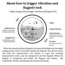 Image of REVASRI - Laser Golf Rangefinder - 1000Y - With slope and Pin Lock Vibration