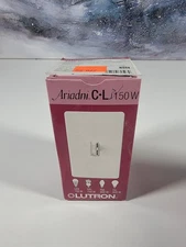 Lutron - AYCL-153P-IV - Dimmer Wall Light Toggle Switch - Ivory