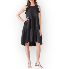 Ulla Johnson Sienna Midi Dress, Size 2, Jet Black