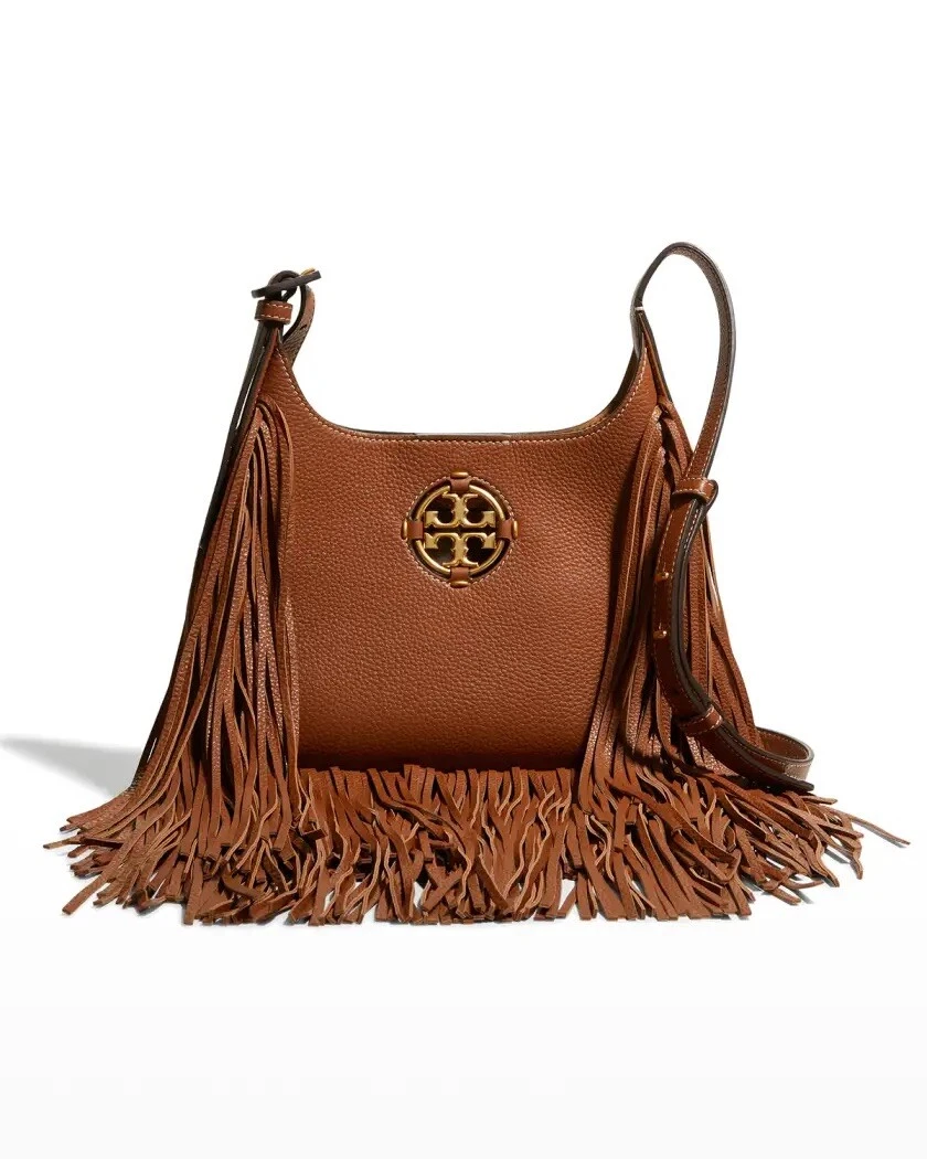 Tory Burch 'miller' Shoulder Bag in Brown