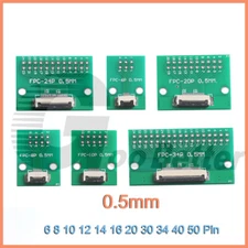0.5mm FPC/FFC Flat Ribbon Cable Adapters Converter Breakout Boards Prototyping