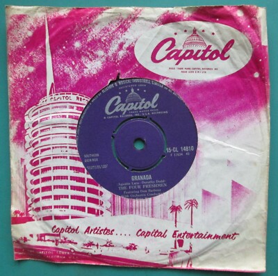The Four Freshmen: Granada 7'' Vinyl Single 1st 1957 UK Press 45-CL 14810 Nr Mint