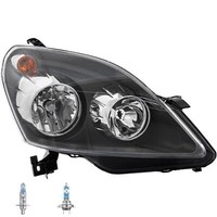 Scheinwerfer Rechts Schwarz H1/H7 FüR Opel Zafira B A05 Inkl. Osram Lampen