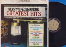 Gerry  The Pacemakers - Greatest Hits Laurie 2031 Stereo Vinyl LP Record