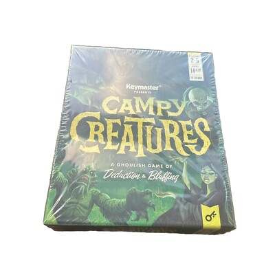 Keymaster Games CAMPY CREATURES Game 2nd Edition SEALED NEW