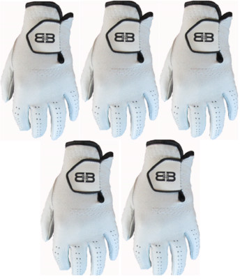 5 Back to Back Spieler Cabretta Leder Golfhandschuhe 4 Herren Small Medium Large