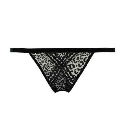 String Chantal Thomass Désir - Blanc Pois Noir, Taille 42 - Neuf Avec étiquettes